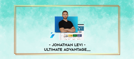 Jonathan Levi - Ultimate Advantage from https://imhlab.store
