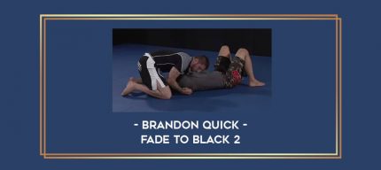 BRANDON QUICK - FADE TO BLACK 2 Online courses