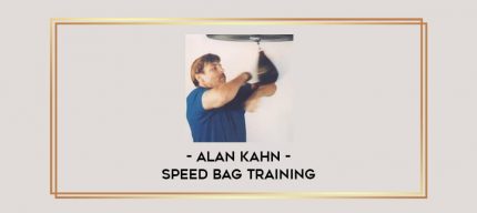 Alan Kahn - Speed Bag Training Online courses