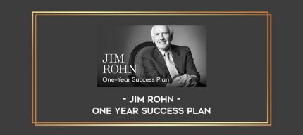 Jim Rohn – One Year Success Plan Online courses