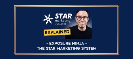 Exposure Ninja - The Star Marketing System Online courses